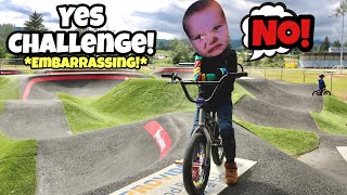 Would You Do This?! BMX YES Challenge! *So...