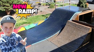 Building My New RESI RAMP! **First Ride!**