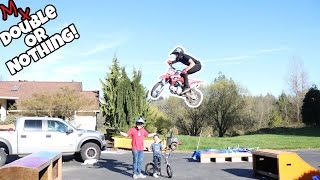 MX Double or Nothing Challenge! Who chickens out?!