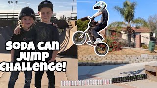 Soda Can Jump Challenge at Pat Casey's Dream...