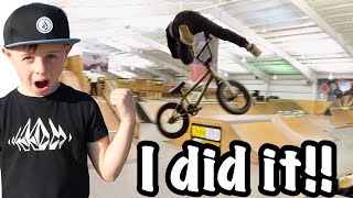 I Landed My Hardest Trick EVER!!