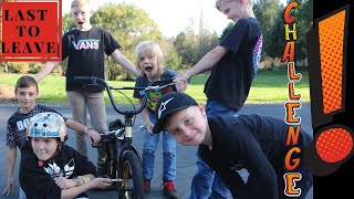 BMX Last To Leave Challenge!! Surprise Ending!!
