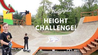 Halfpipe Height Challenge!