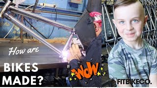 S&M Bike Factory With Caiden!!