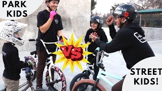 Game of BIKE- Park Kids VS Street Kids!