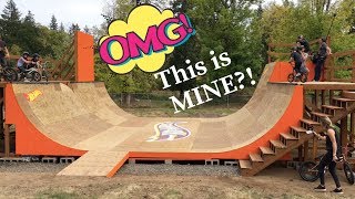 Hot Wheels Surprised Me With A Huge Halfpipe...