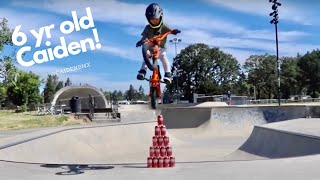 BMX Soda Can Jump Challenge!!! @ Battle Ground...