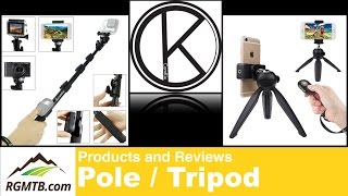 CamKix Premium Telescopic Pole and Tripod