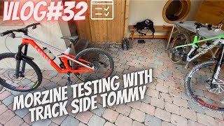 Canyon Strive Test Session in Morzine with...