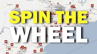 Spinning The Wheel And Riding Wherever It Lands!
