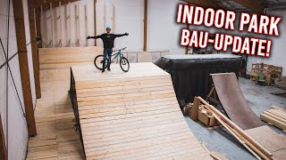 Meine eigene INDOOR MTB Halle! Bau-Update