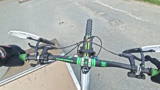 June 1, 2021 P3 skate ramps and steep climb...