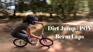Dirt Jump Sends | POV berm laps |...