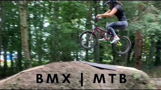 BMX & MTB DIRT JUMPS | Did I clear the...