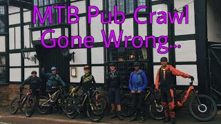 IT WAS SUPPOSED TO BE AN EBIKE PUB CRAWL!!