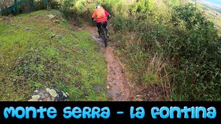 MTB Monte Serra 03.01.2021 sentiero LA FONTINA