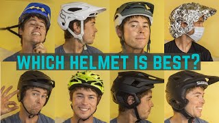 So I've been wearing 7 different MTB helmets...