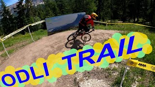 MTB Dolomiti SELLARONDA 03.07.2021 sentiero...
