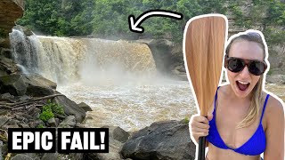 We Went To A 62 ft Waterfall In Kentucky! (Fail)