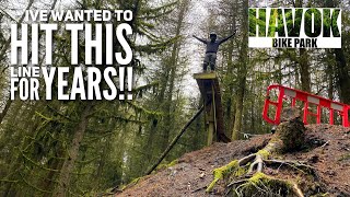 HITTING BIG FREERIDE LINES AT HAVOK BIKE...