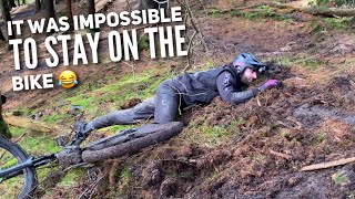 THESE RIDING CONDITIONS WERE SO GNARLY!! WE...