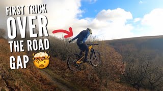 FIRST TRICK GOT SENT ON THE ROAD GAP!! 