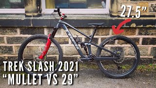 TESTING A MULLET SETUP ON MY NEW TREK SLASH 8...