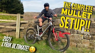 MY DREAM BIKE IS COMPLETE!! THE MULLET SETUP...