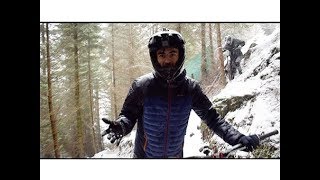 DESCEND BIKE PARK IN THE SNOW // VLOG# 3