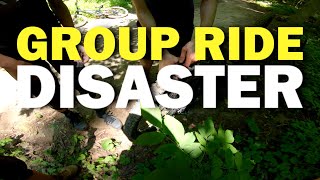 Tire EXPLODES On Our First Ever Group Ride!
