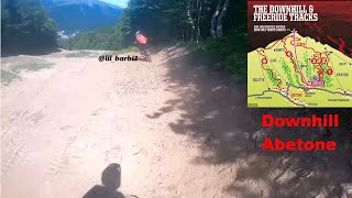 La pista di Downhill dell'Abetone -...