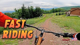 Windham Bike Park On a Giant Trance Trail Bike