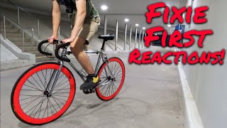 Fixed Gear Bikes - First Reactions!