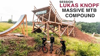 RIDING THE ULTIMATE MTB SLOPESTYLE COMPOUND...