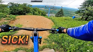 Blue Pivot Switchblade at Blue Mountain Bike Park