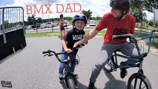 'Rad Brad The BMX Dad' Brings His Son To The...