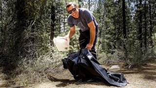 First night camping out at the property (but...