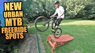 RIDING NEW URBAN MTB FREERIDE SPOTS IS THE BEST!