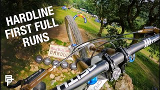 REDBULL HARDLINE FIRST FULL RUNS AND PITBIKE...