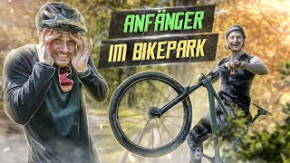 Als Mountainbike ANFÄNGER direkt in BIKEPARK...
