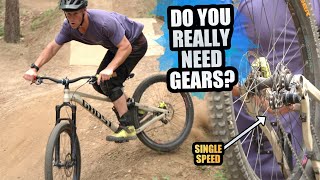 RIDING ENDURO MTB WITH SINGLE SPEED - DO YOU...