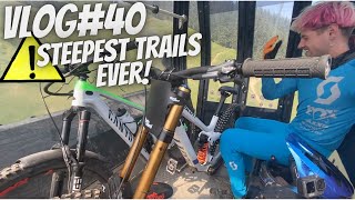 STEEPEST TRAIL I'VE EVER RIDDEN FT. DEAN LUCAS...