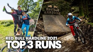 TOP 3 Downhill Runs of Red Bull Hardline 2021...