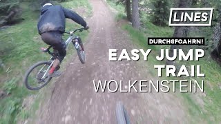 Easy Jump Trail - Wolkenstein  | LINES