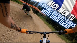 Ripping Enduro Bikes up Super Morzine with...