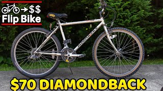 90's Mountain Bike gets Transformed for Profit...