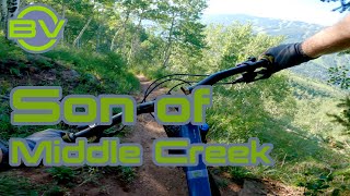 Alpine mountain biking away from the bike park...