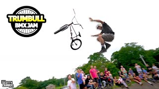 Crazy Bails On The 'Big Booter' At The BMX Jam!