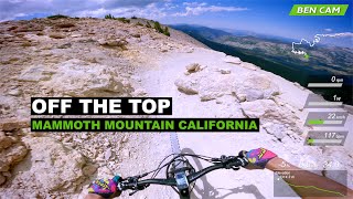 The best longest XC descent at Mammoth...