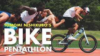 Pentathlon Challenge On a Trials Bike - Tomomi...